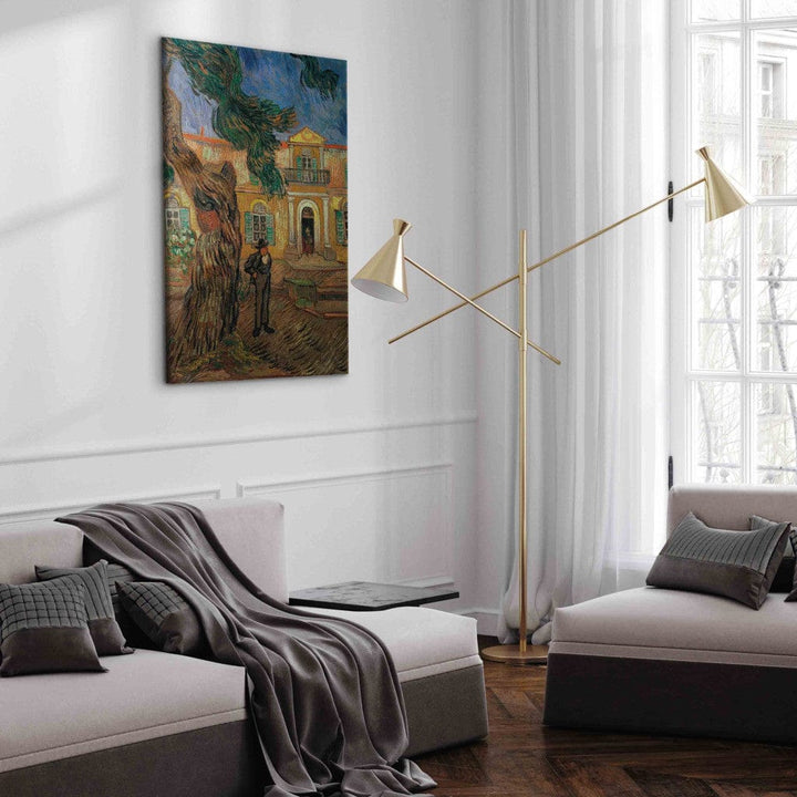 Gleznas reprodukcija /Vinsents van Gogs/ - Svētā Pāvila slimnīca, Sent Remī G ART