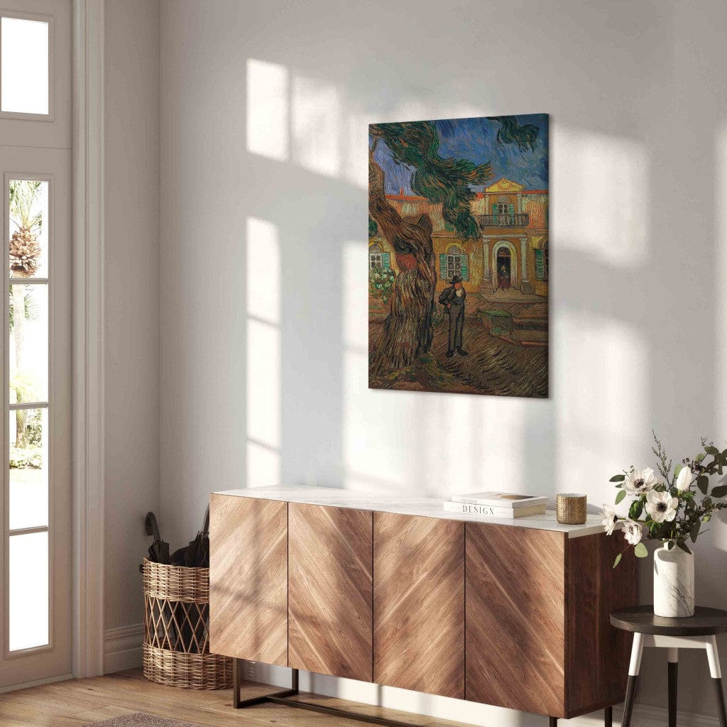 Gleznas reprodukcija /Vinsents van Gogs/ - Svētā Pāvila slimnīca, Sent Remī G ART