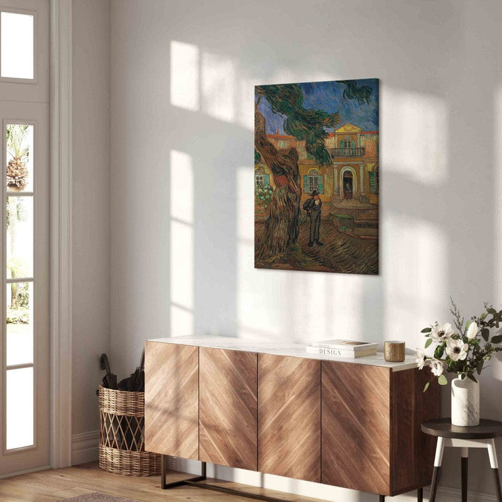 Gleznas reprodukcija /Vinsents van Gogs/ - Svētā Pāvila slimnīca, Sent Remī G ART