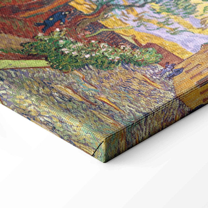 Gleznas reprodukcija /Vinsents van Gogs/ - Svētā Pāvila slimnīcas dārzs St. Remy G ART
