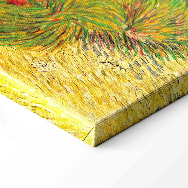 Gleznas reprodukcija /Vinsents van Gogs/ - Tauriņi un ziedi G ART
