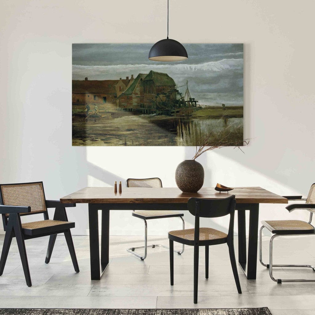 Gleznas reprodukcija /Vinsents van Gogs/ - Ūdensdzirnavas pie Gennep G ART