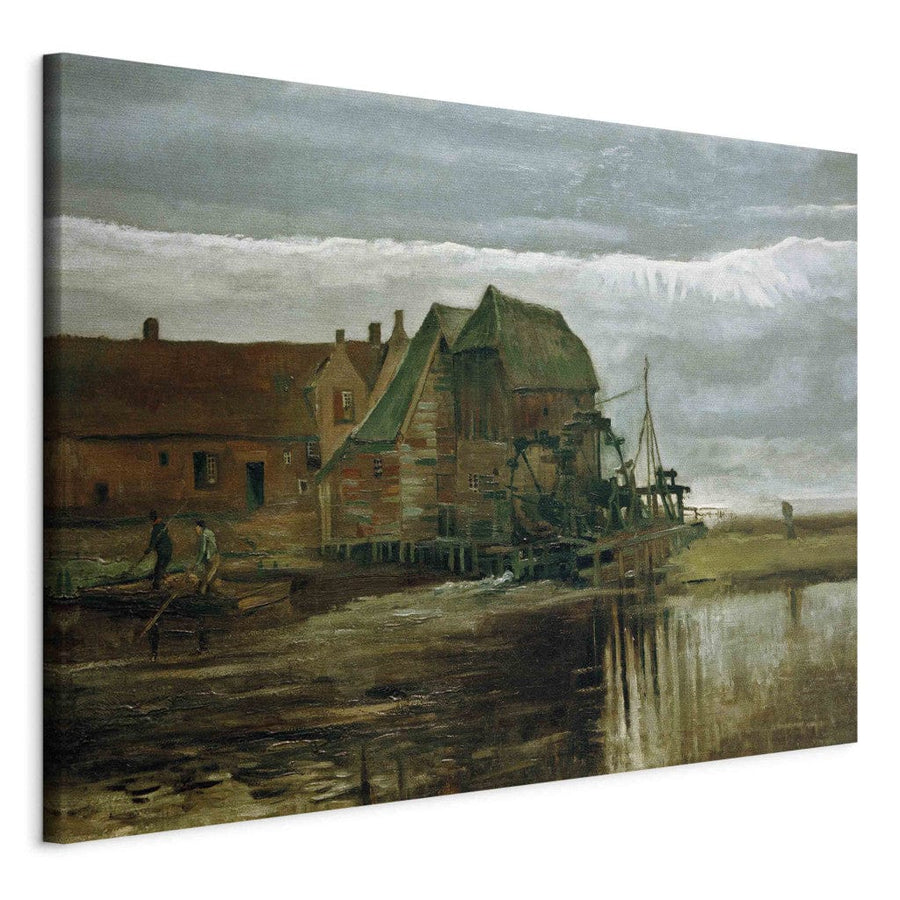 Gleznas reprodukcija /Vinsents van Gogs/ - Ūdensdzirnavas pie Gennep G ART