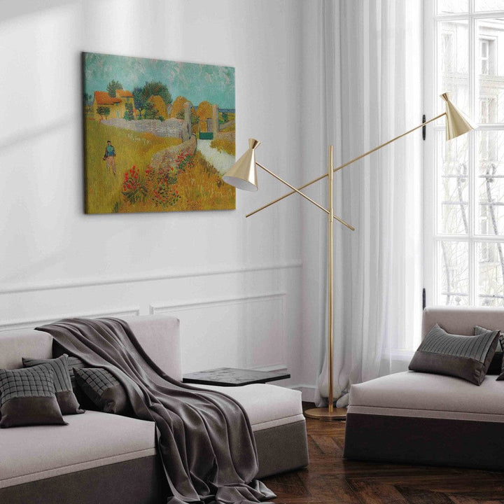 Gleznas reprodukcija /Vinsents van Gogs/ - Un Mas de Provence G ART