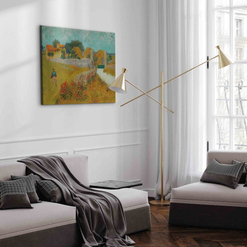 Gleznas reprodukcija /Vinsents van Gogs/ - Un Mas de Provence G ART