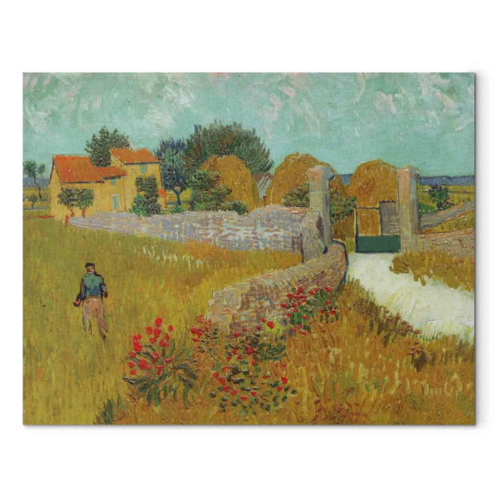 Gleznas reprodukcija /Vinsents van Gogs/ - Un Mas de Provence G ART