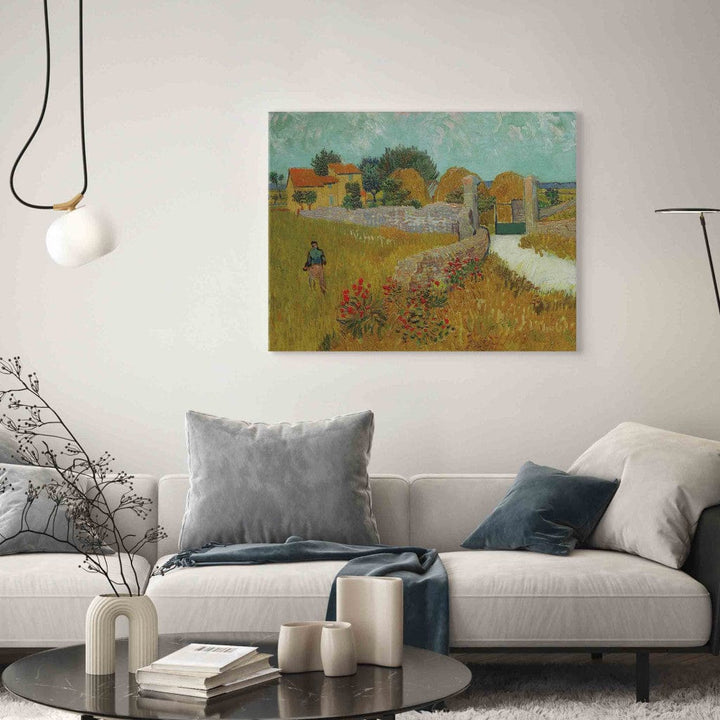 Gleznas reprodukcija /Vinsents van Gogs/ - Un Mas de Provence G ART