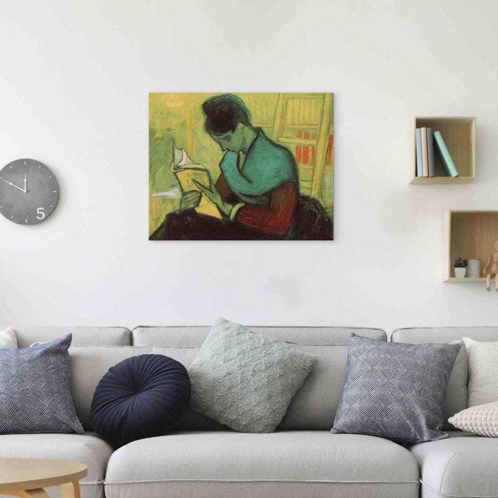 Gleznas reprodukcija /Vinsents van Gogs/ - Une Liseuse de romans G ART