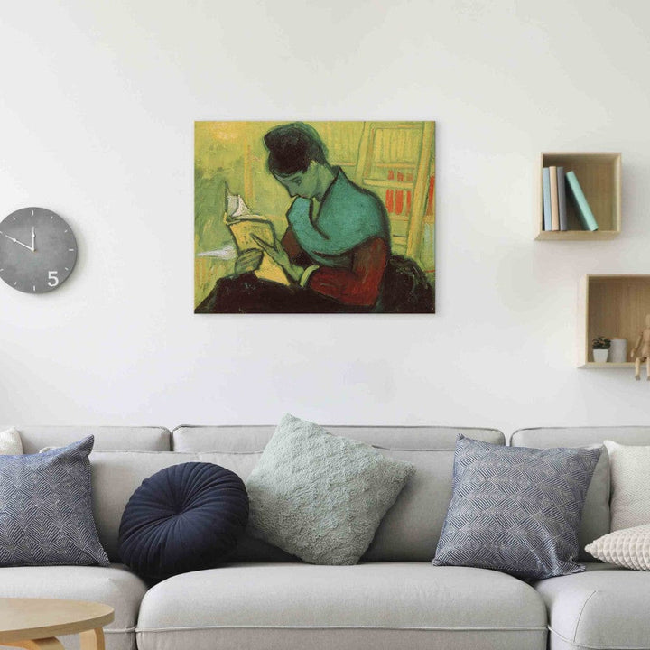Gleznas reprodukcija /Vinsents van Gogs/ - Une Liseuse de romans G ART
