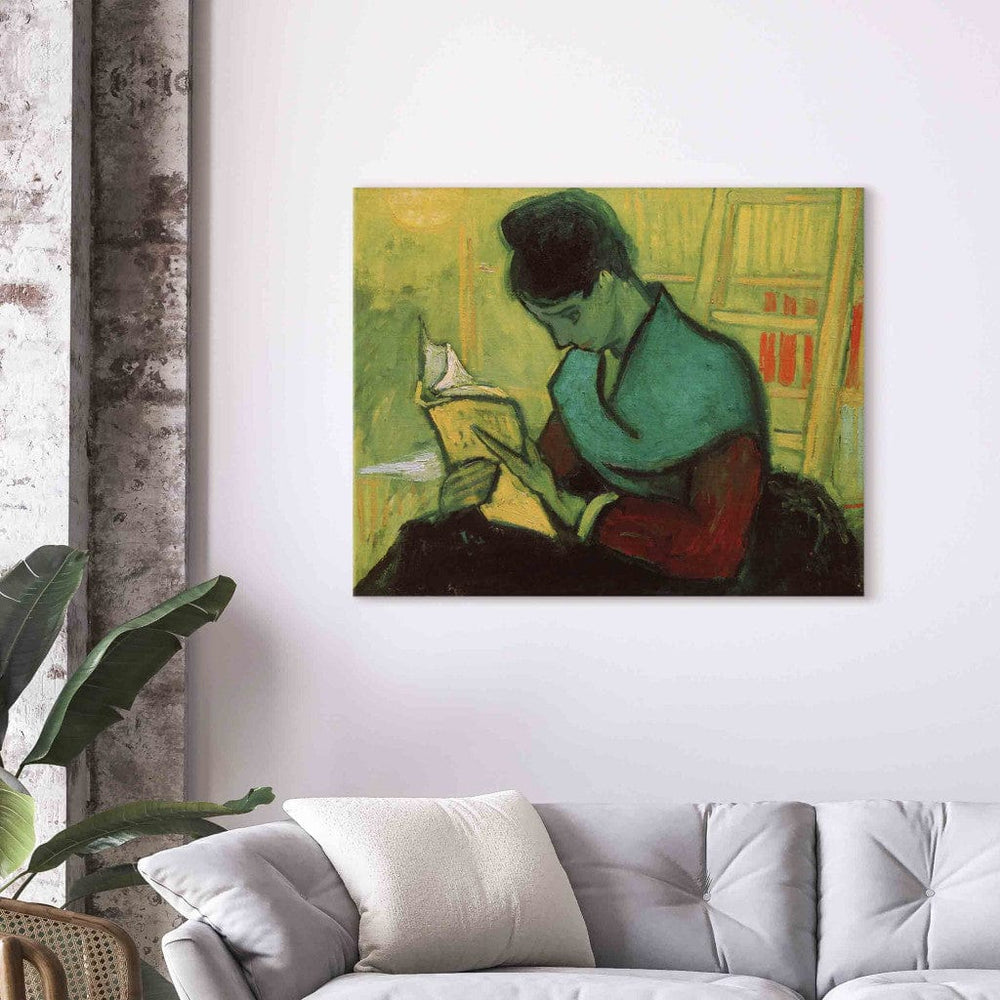 Gleznas reprodukcija /Vinsents van Gogs/ - Une Liseuse de romans G ART