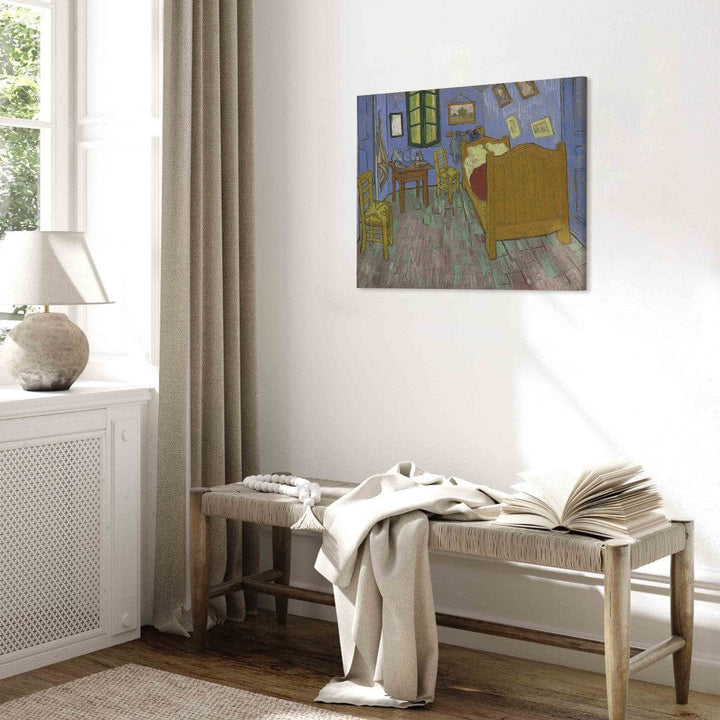 Gleznas reprodukcija /Vinsents van Gogs/ - Van Goga guļamistaba Arlā II G ART