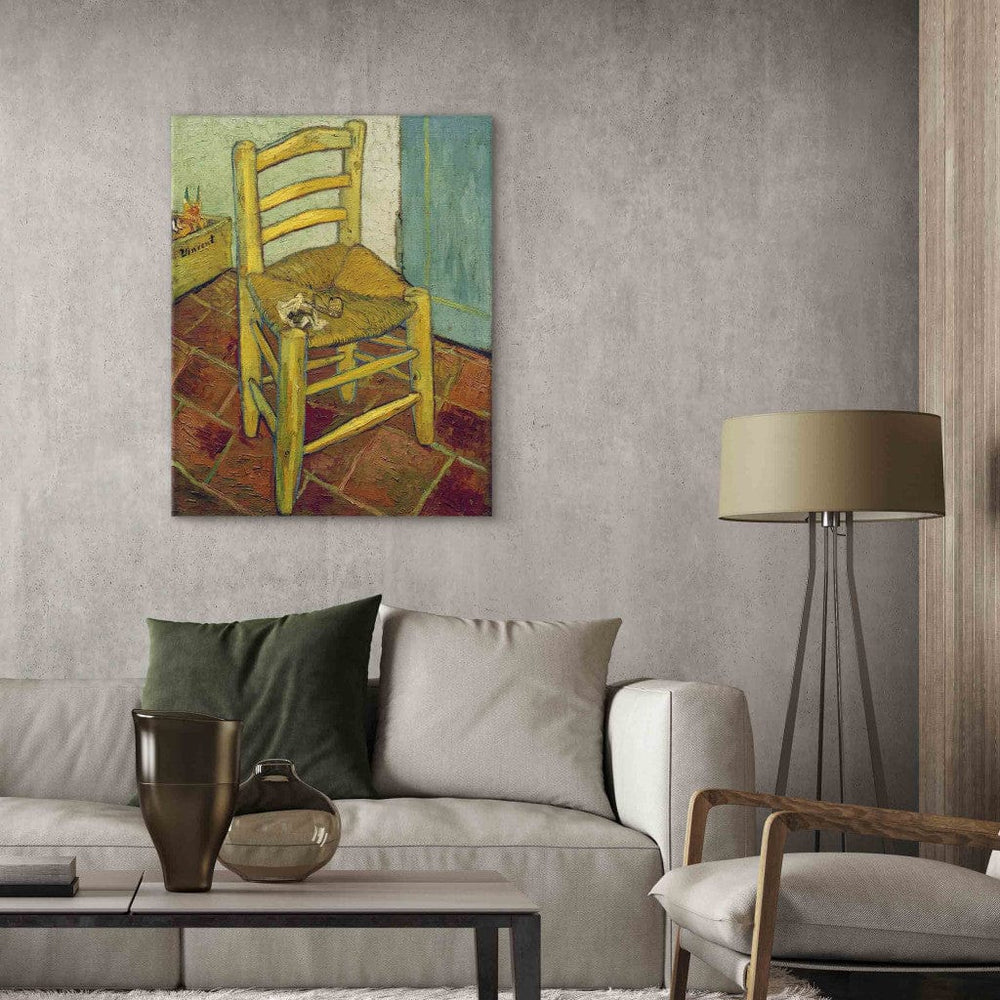 Gleznas reprodukcija /Vinsents van Gogs/ - Van Goga krēsls G ART
