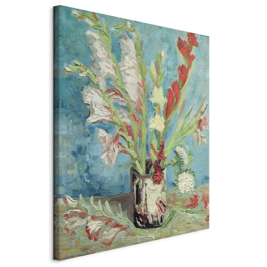 Gleznas reprodukcija /Vinsents van Gogs/ - Vāze ar gladiolām G ART