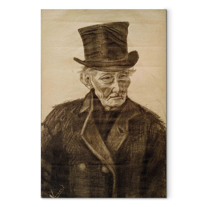 Gleznas reprodukcija /Vinsents van Gogs/ - Vecs vīrietis ar cepuri G ART