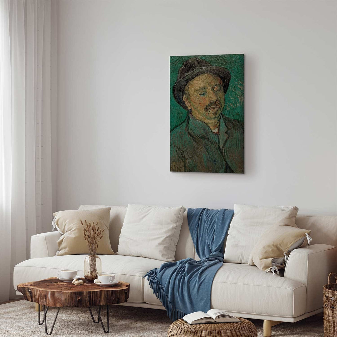 Gleznas reprodukcija /Vinsents van Gogs/ - Vientuļa vīrieša portrets G ART