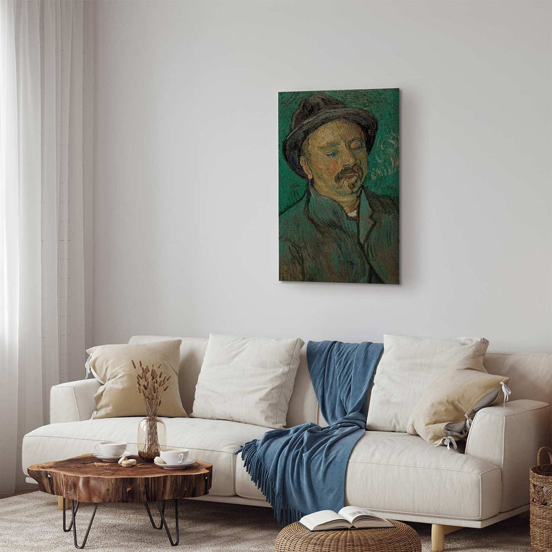 Tapybos atkūrimas (Vincentas Van Gogas) - „Lone Man G Art“ portretas