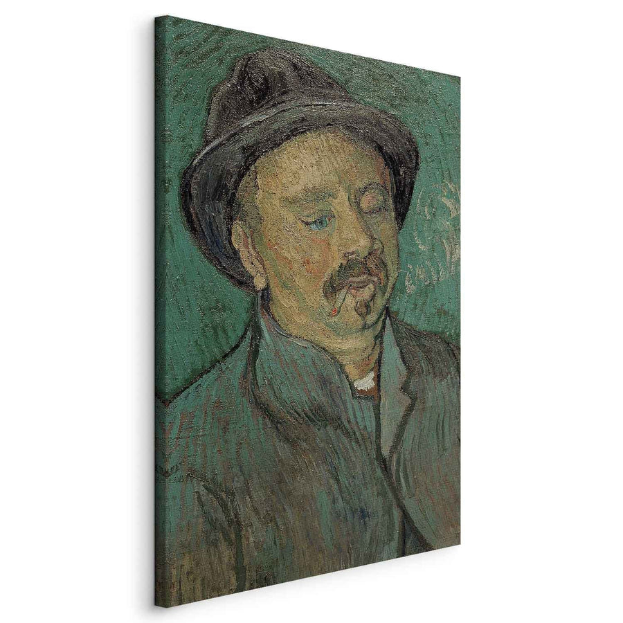 Gleznas reprodukcija /Vinsents van Gogs/ - Vientuļa vīrieša portrets G ART