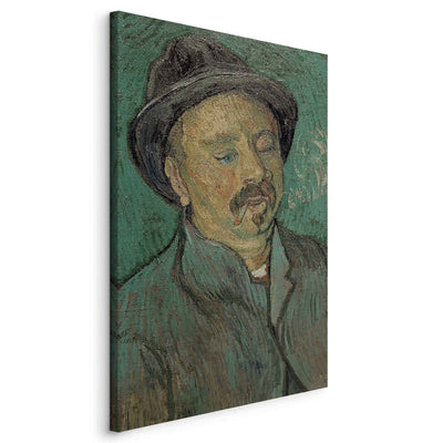 Gleznas reprodukcija (Vinsents van Gogs) - Vientuļa vīrieša portrets G ART