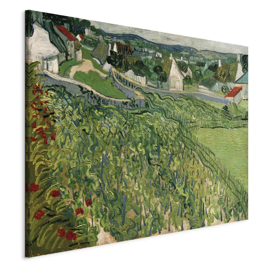 Gleznas reprodukcija /Vinsents van Gogs/ - Vīna dārzi pie Overas G ART
