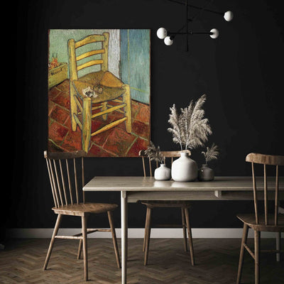 Tapybos atkūrimas (Vincentas Van Gogas) - „Vincent“ kėdė G menas