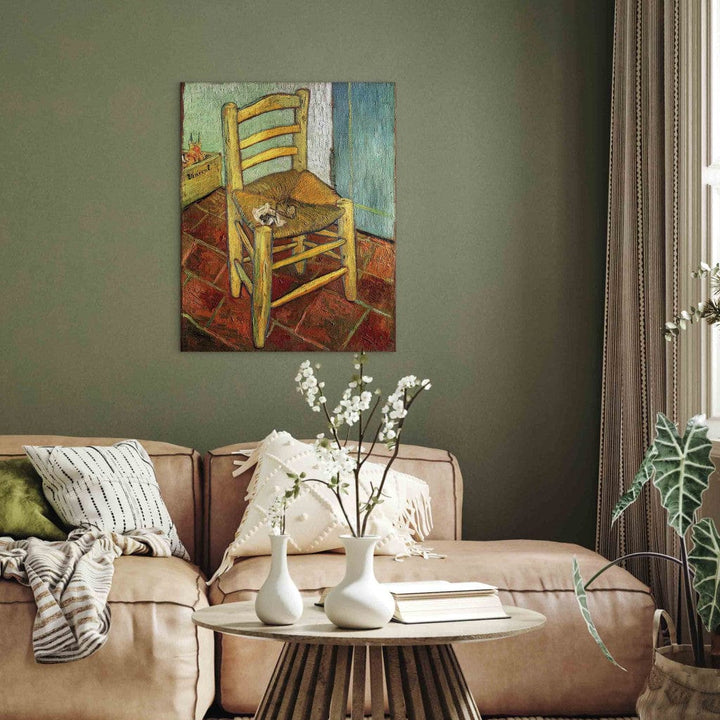 Gleznas reprodukcija /Vinsents van Gogs/ - Vincenta krēsls G ART