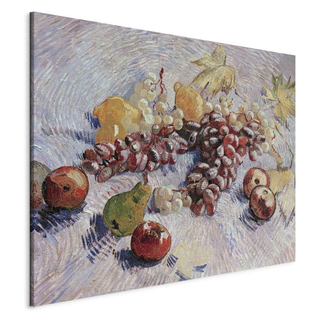 Gleznas reprodukcija /Vinsents van Gogs/ - Vīnogas, citroni, bumbieri un āboli G ART