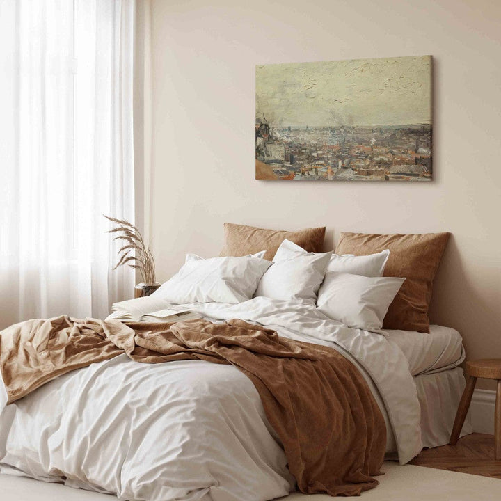 Gleznas reprodukcija /Vinsents van Gogs/ - Vue sur Montmartre G ART