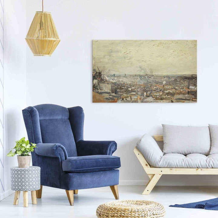 Gleznas reprodukcija /Vinsents van Gogs/ - Vue sur Montmartre G ART