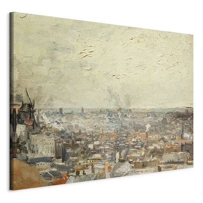 Maalauksen lisääntyminen (Vincent Van Gogh) - Vue Sur Montmartre G Art