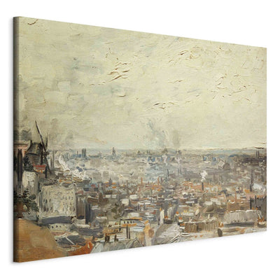 Gleznas reprodukcija (Vinsents van Gogs) - Vue sur Montmartre G ART