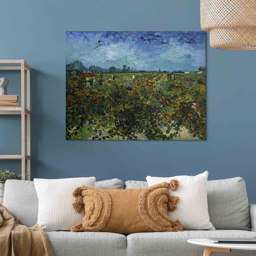 Gleznas reprodukcija /Vinsents van Gogs/ - Zaļais vīna dārzs G ART