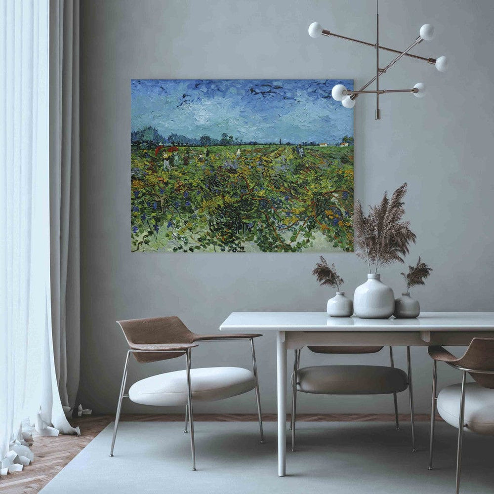 Gleznas reprodukcija /Vinsents van Gogs/ - Zaļais vīna dārzs G ART