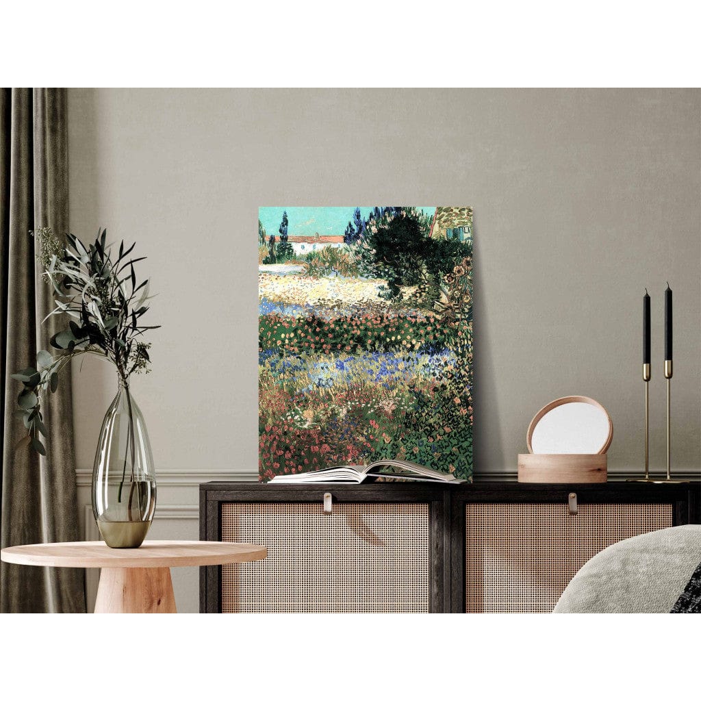 Gleznas reprodukcija /Vinsents van Gogs/ - Ziedošs dārzs G ART