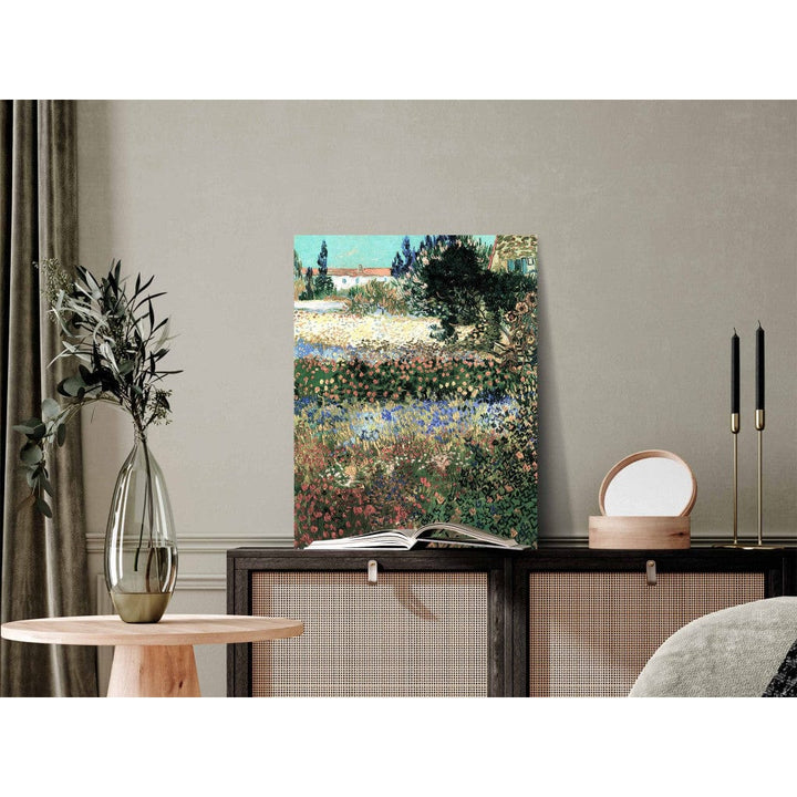 Gleznas reprodukcija /Vinsents van Gogs/ - Ziedošs dārzs G ART