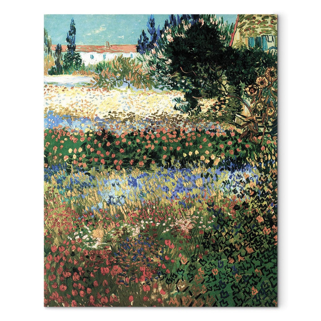 Gleznas reprodukcija /Vinsents van Gogs/ - Ziedošs dārzs G ART