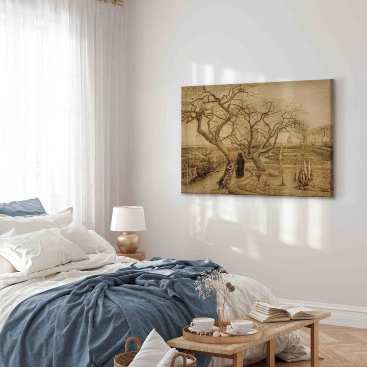 Gleznas reprodukcija /Vinsents van Gogs/ - Ziemas dārzs G ART