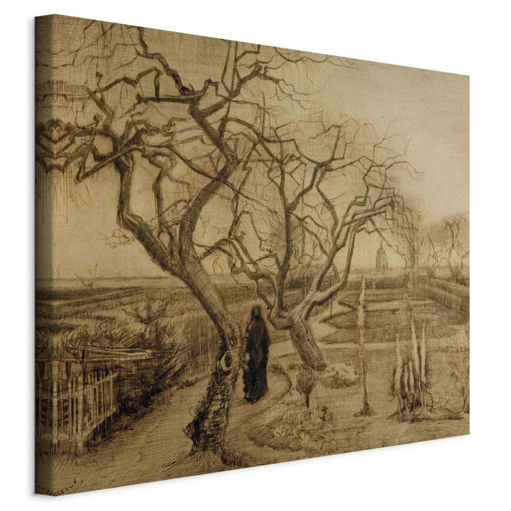 Gleznas reprodukcija /Vinsents van Gogs/ - Ziemas dārzs G ART