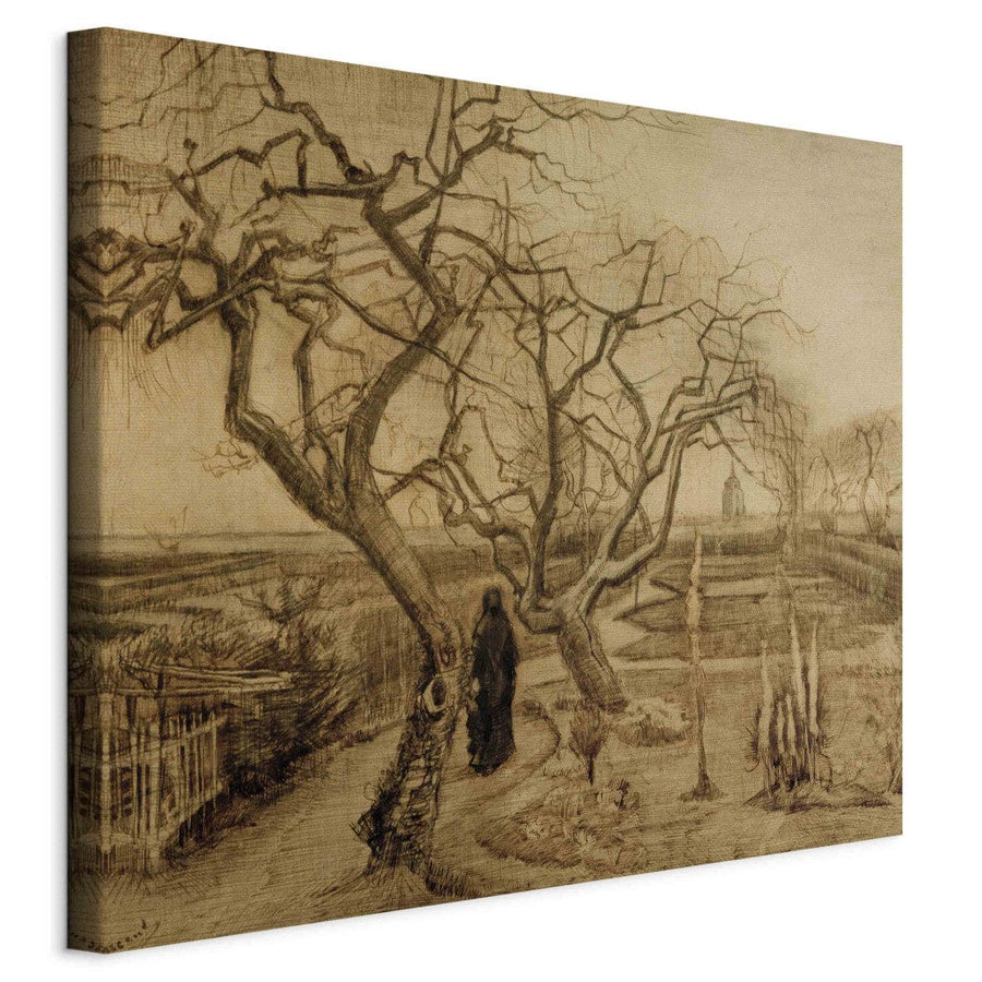 Gleznas reprodukcija /Vinsents van Gogs/ - Ziemas dārzs G ART