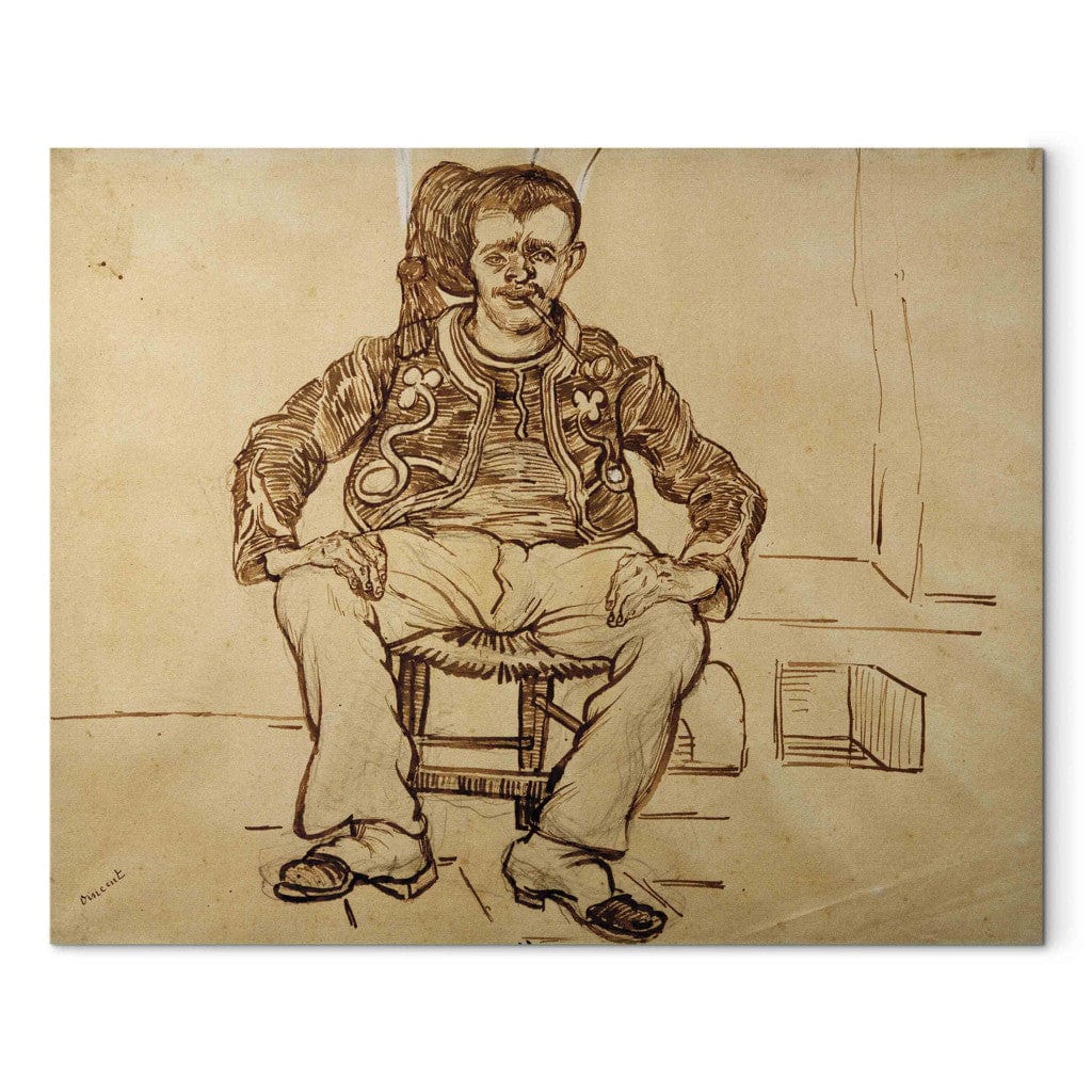 Gleznas reprodukcija /Vinsents van Gogs/ - Zouave G ART