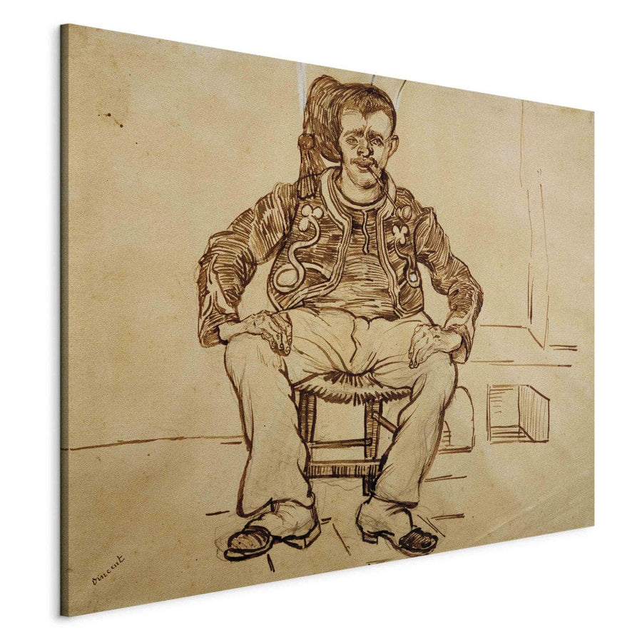 Gleznas reprodukcija /Vinsents van Gogs/ - Zouave G ART