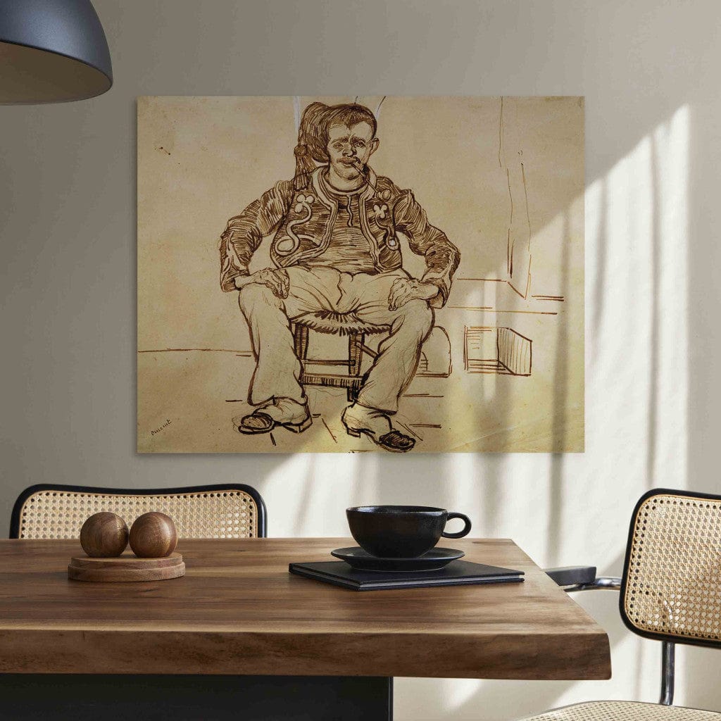 Gleznas reprodukcija /Vinsents van Gogs/ - Zouave G ART