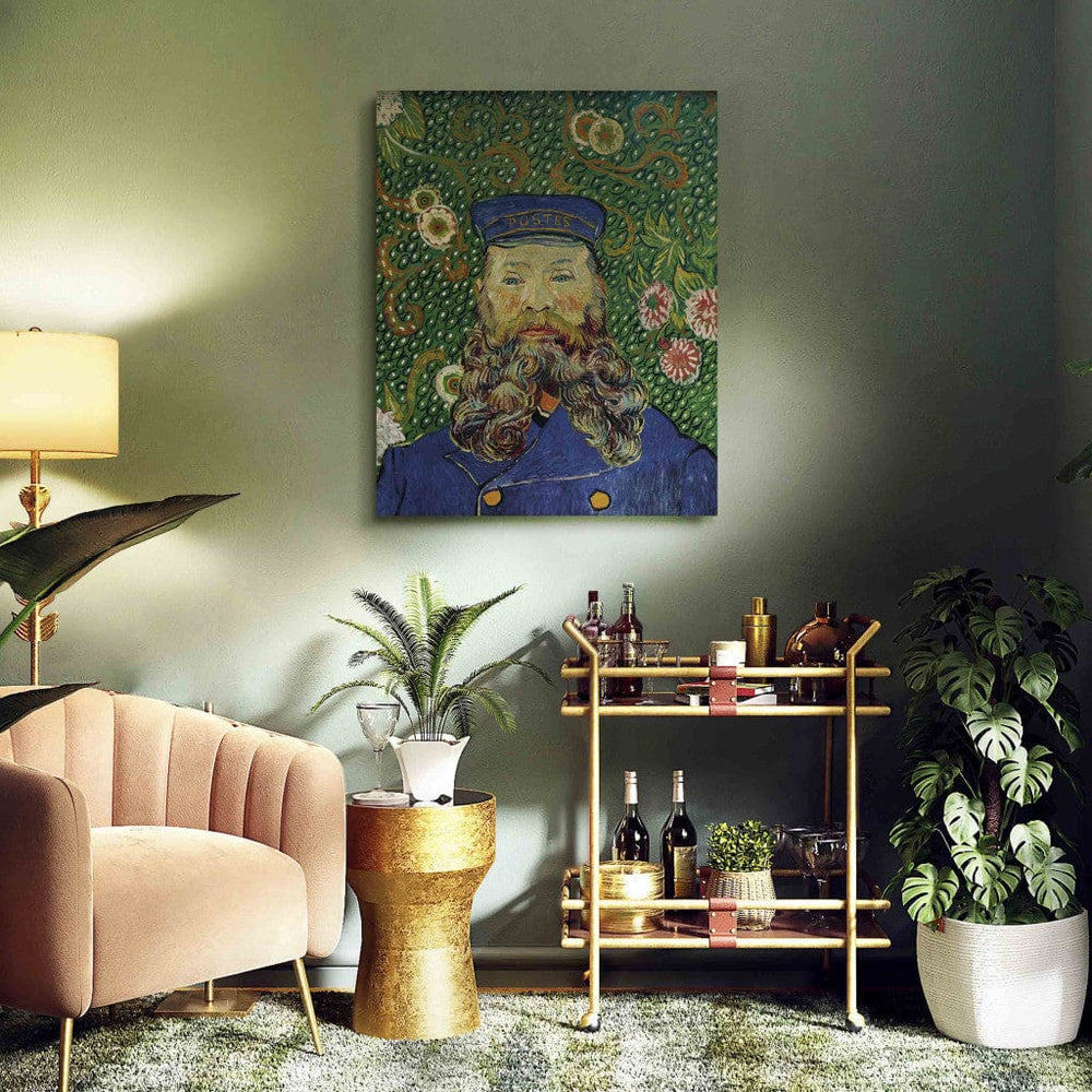 Gleznas reprodukcija /Vinsents van Gogs/ - Žozefa Ruļēna portrets II G ART
