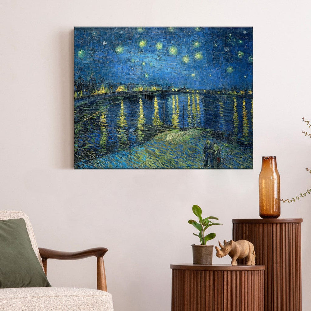 Gleznas reprodukcija /Vinsents van Gogs/ - Zvaigžņotā nakts G ART