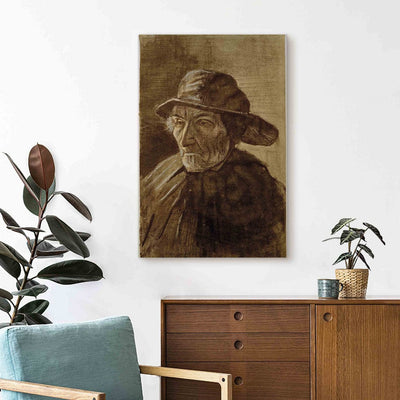 Reproduction of painting (Vincent van Gogh) - Fisherman with souvenir G Art