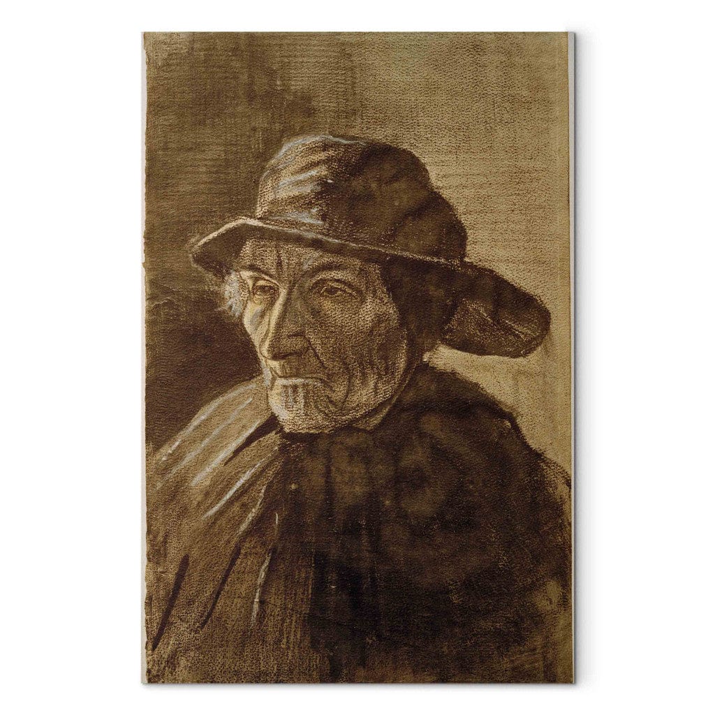 Gleznas reprodukcija /Vinsents van Gogs/ - Zvejnieks ar suvenīru G ART