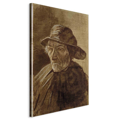 Maalauksen lisääntyminen (Vincent Van Gogh) - kalastaja matkamuistoa taidetta