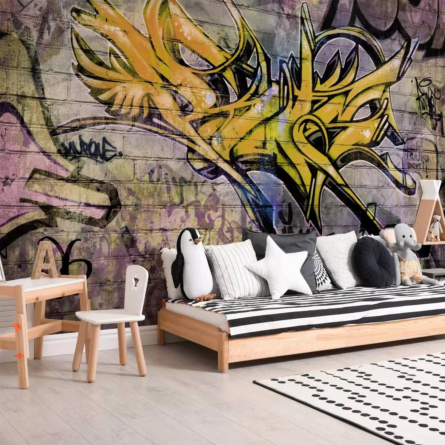 Graffiti fototapetes - Stilīgs grafiti, 60613 G-ART