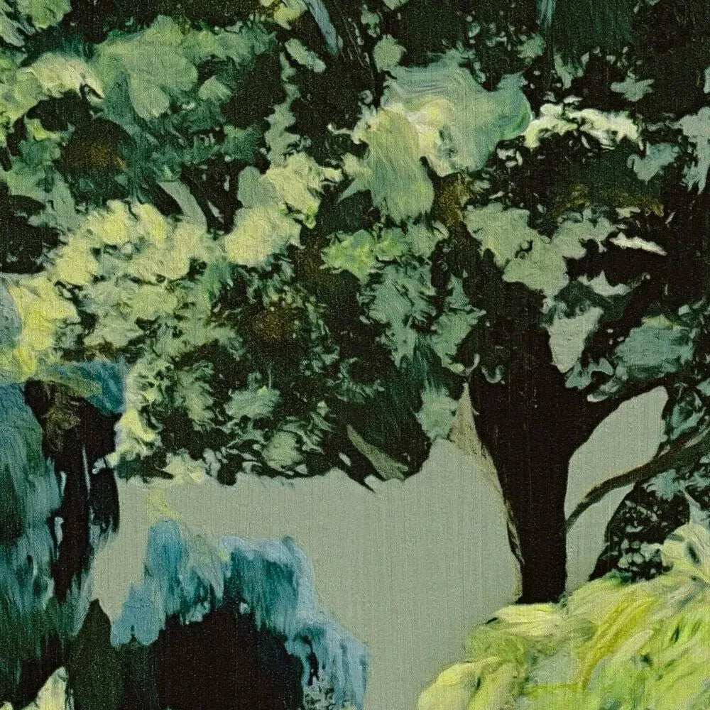 Greznas tapetes ar meža motīvu - zaļas - 3012505 AS Creation