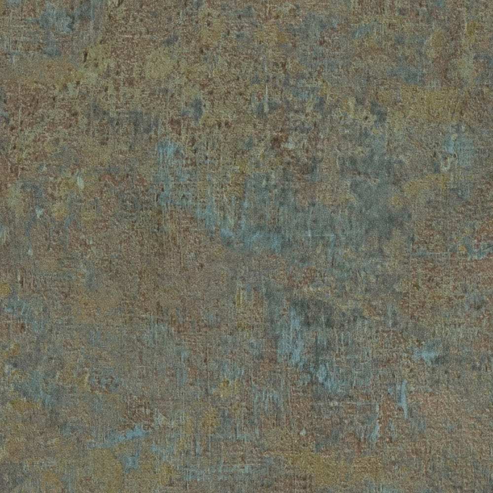 Vintaža tapetes brūnos un zilos toņos 37656-1 AS Creation Tapetenshop.lv