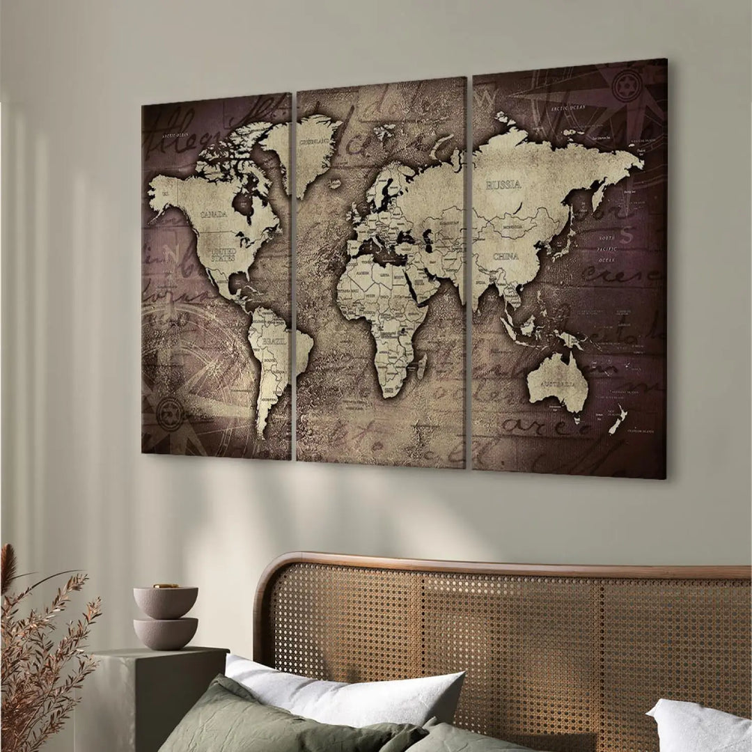 Canvas-taulut Kultaiset matkat